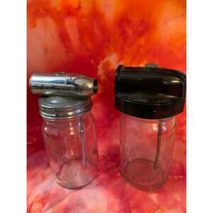 Vintage Electrolux Glass Sprayer Jars set of 2